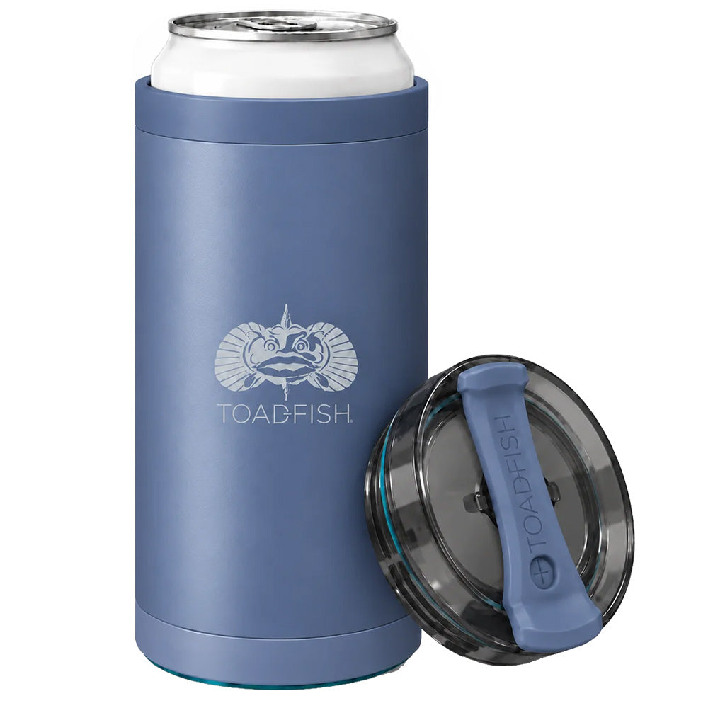 Toadfish SmartGrip 4-in-1 Can Cooler - 12oz - Blue