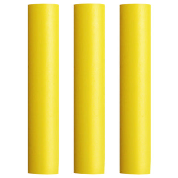 Pacer Battery Cable Heat Shrink Tubing - 1" x 12" - Yellow (3-Pieces) [BEHS1-12YL-3]