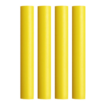 Pacer Battery Cable Heat Shrink Tubing - 3/4" x 12" - Yellow (4-Pieces) [BEHS3/4-12YL-4]