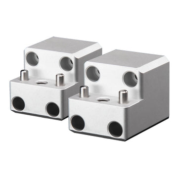 PTM Watersports Board Rack Mount - 4 Bolt - Silver - Pair [P13168-1400TEBCL]