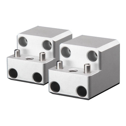 PTM Watersports Board Rack Mount - 4 Bolt - Silver - Pair [P13168-1400TEBCL]