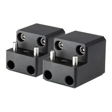 PTM Watersports Board Rack Mount - 4 Bolt - Black - Pair [P13168-1400TEBBK]