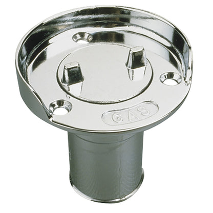 Sea-Dog Hose Deck Fill w/Splash Guard - Die Cast Zinc Chrome Plated [351750-1]