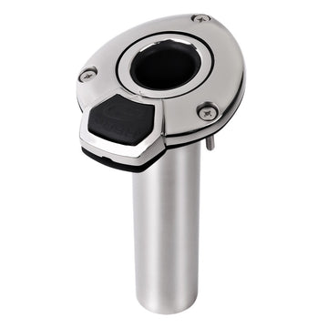 Exploding Fish EVO-360 Flush Mount Rotating Rod Holder w/8.5" Tube at 15 Degrees [2ER158]