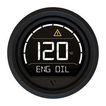 Veratron VL Digital 52 w/Triangular Black Bezel [B00205701]