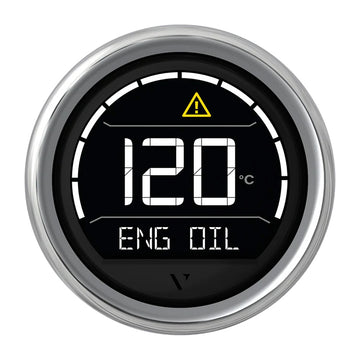 Veratron VL Digital 52 w/Round Chrome Bezel [B00205704]