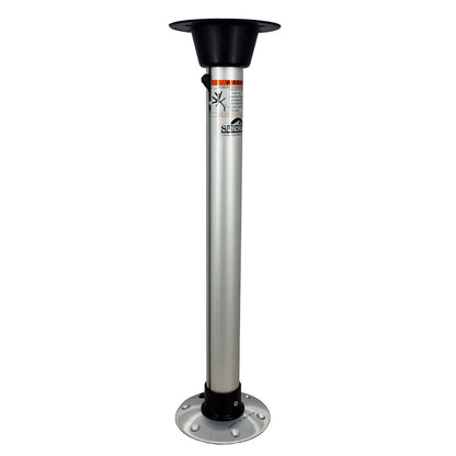 Springfield 2-3/8" Thread-Lock Uni-Lock Table Pedestal Package - 27" [1690727-SL]