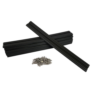 Caliber Marine Slides 1.5"x15" Black *10-Pack [23030]