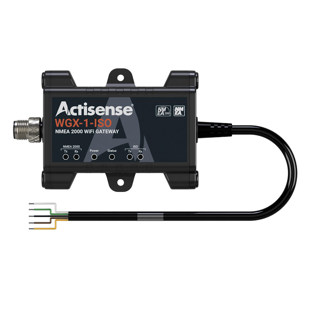 Actisense NMEA 0183 to NMEA2000 Gateway w/WiFi  PC Interface - ISO Connection [WGX-1-ISO]