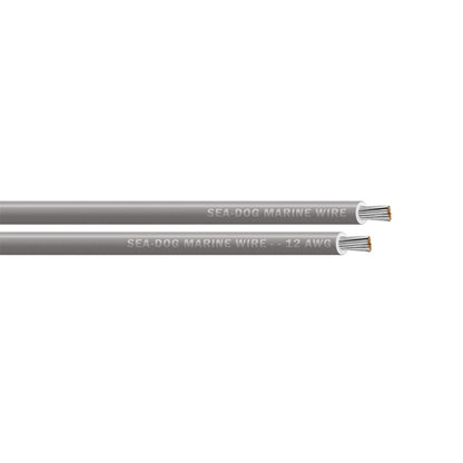 Sea-Dog 12 AWG Grey Primary Wire - 100' [8012112]