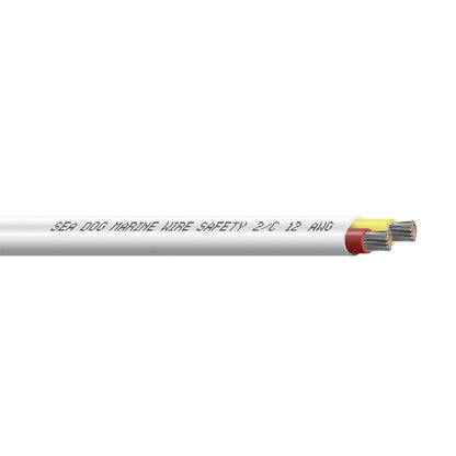 Sea-Dog 12/2 AWG Flat Duplex Safety Wire - Red/Yellow - 500' [8012227]
