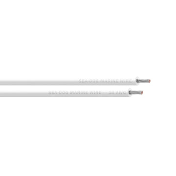 Sea-Dog 16 AWG White Primary Wire - 100' [8016052]
