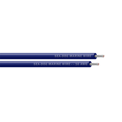 Sea-Dog 16 AWG Dark Blue Primary Wire - 250' [8016064]