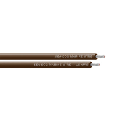 Sea-Dog 16 AWG Brown Primary Wire - 1000' [8016079]