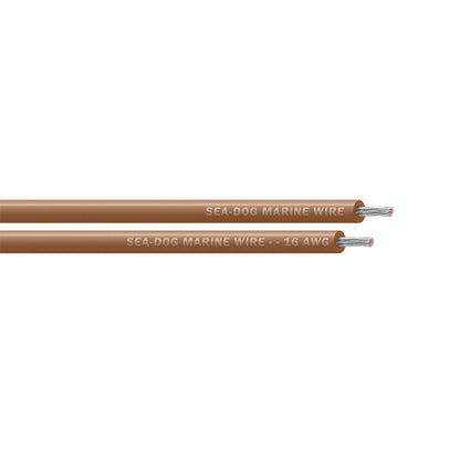 Sea-Dog 16 AWG Tan Primary Wire - 25' [8016120]