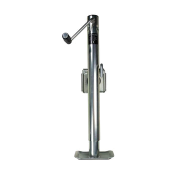 Powerwinch Utility Series Jack - 2500lb, Weld-On, Flat Plate, Zinc [21500-J-2500-WF-Z-R]