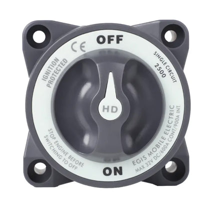 Egis Battery Switch - Heavy Duty-Series 600A - Off/On [2500]