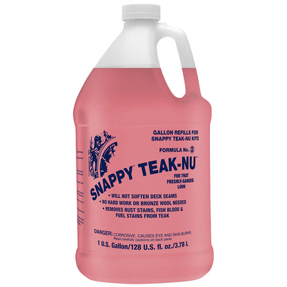 Snappy Teak-Nu Formula No. 2 - 1 Gallon [STN-G2]