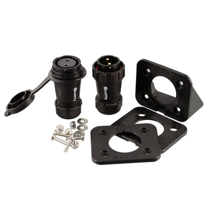 Scotty 2121 Marine Grade Plug  Socket - 12V [2121]