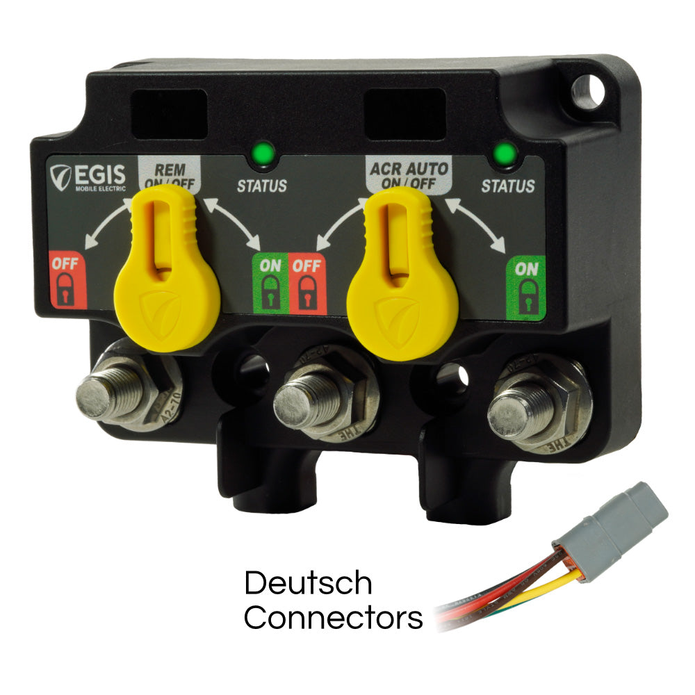 Egis XD Flex 1 Dual Relay/ACR w/Knob - 6-Pin DTM Connector [8820-1110]