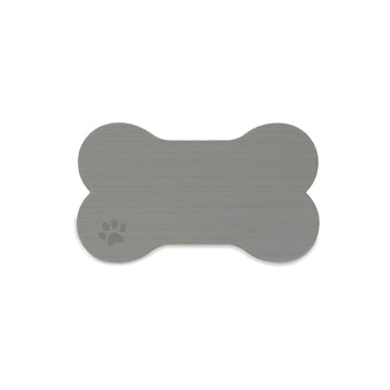 SeaDek Dog Bowl Mat - Storm Grey/Black - Small - 12" x 21" [62713-90837]