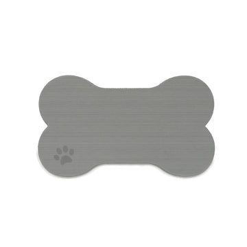 SeaDek Dog Bowl Mat - Storm Grey/Black - Medium - 12.5" x 24" [62714-90837]