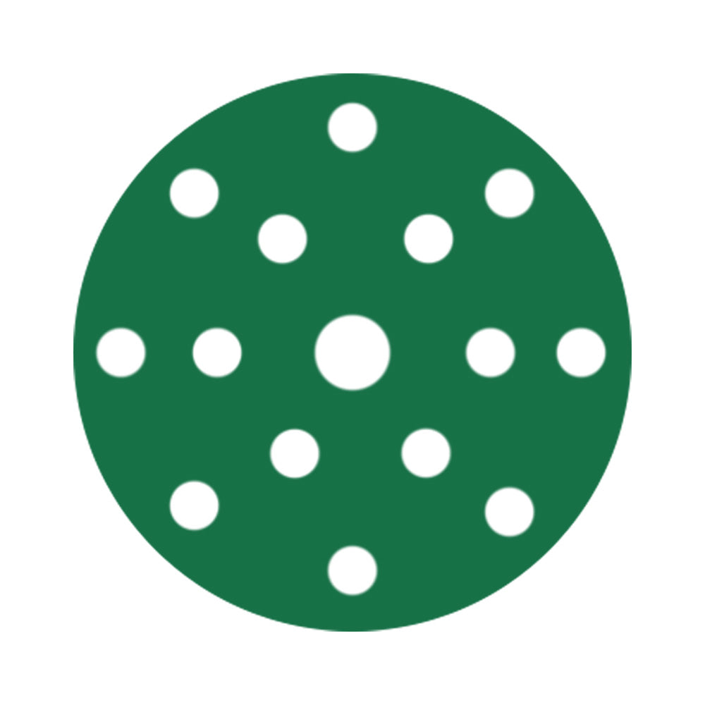 RUPES PROCUT Film Abrasive Discs 150mm (6") - 15 Holes - P1000 Grit *Box of 50pcs