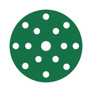 RUPES PROCUT Film Abrasive Discs 150mm (6") - 15 Holes - P80 Grit *Box of 50pcs [9.45FD080]