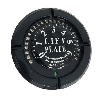 Bob's Machine LED Jack Plate Gauge - Black [110-300000]