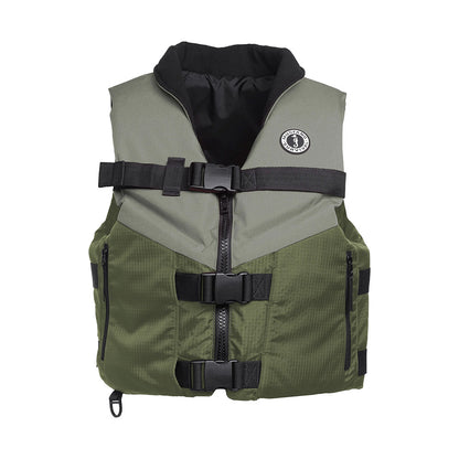Mustang Accel Foam Vest - Green/Grey - XXL