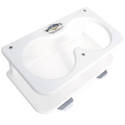 Deep Blue Marine Double Drink Holder w/Suction Cups [SMDH]