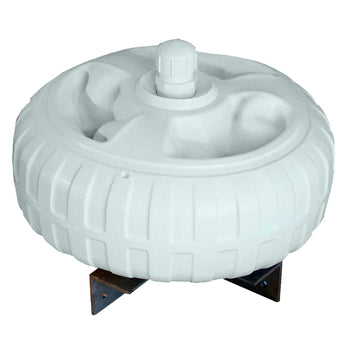 Dock Edge Inflatable Dock Wheel - 18" - White [DE95077F]