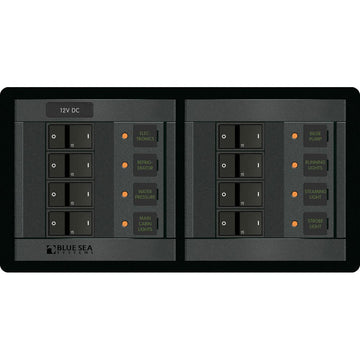 Blue Sea 1225 12V DC 8 Position - Horizontal [1225]