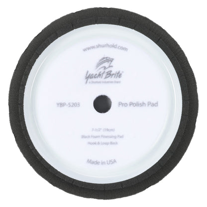 Shurhold Pro Polish Black Foam Pad - 7.5" f/Pro Rotary Polisher [YBP-5203]