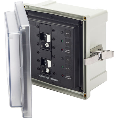 Blue Sea 3117 - SMS Panel Enclosure w/2 ELCI (30A) - 120V AC  [3117]