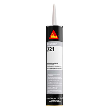 Sika Sikaflex 221 Multi-Purpose Polyurethane Sealant/Adhesive - 10.3oz(300ml) Cartridge - Black [90893]
