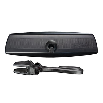 PTM Watersports Mirror/Bracket Kit w/VR-140 PRO Mirror  CFR-200 (Black) [P12848-250]