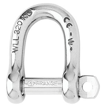Wichard Not Self-Locking D Shackle - 14mm Diameter - 9/16" [1207W]